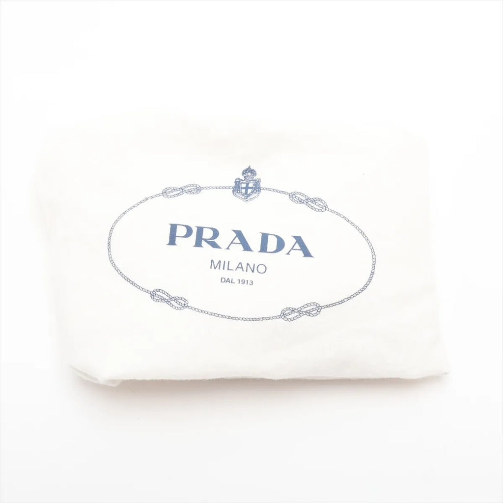 Prada Canapa Handbag Denim Blue