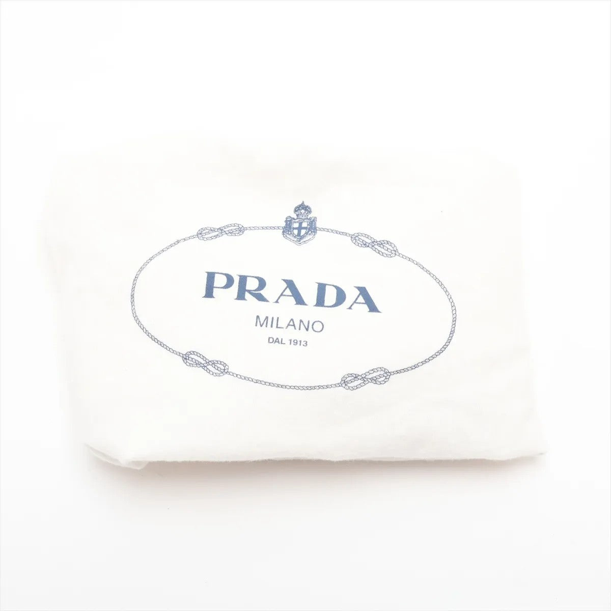 Prada Canapa Handbag Denim Blue