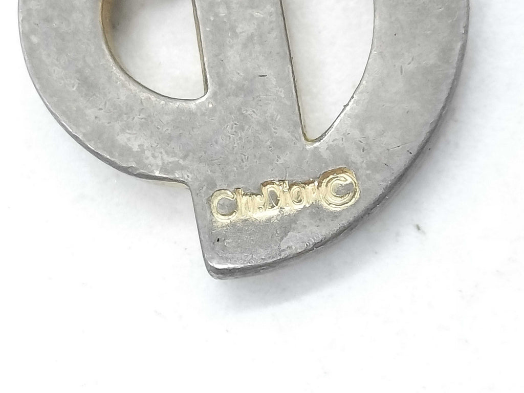 Vintage Christian Dior Logo Charm Bracelet