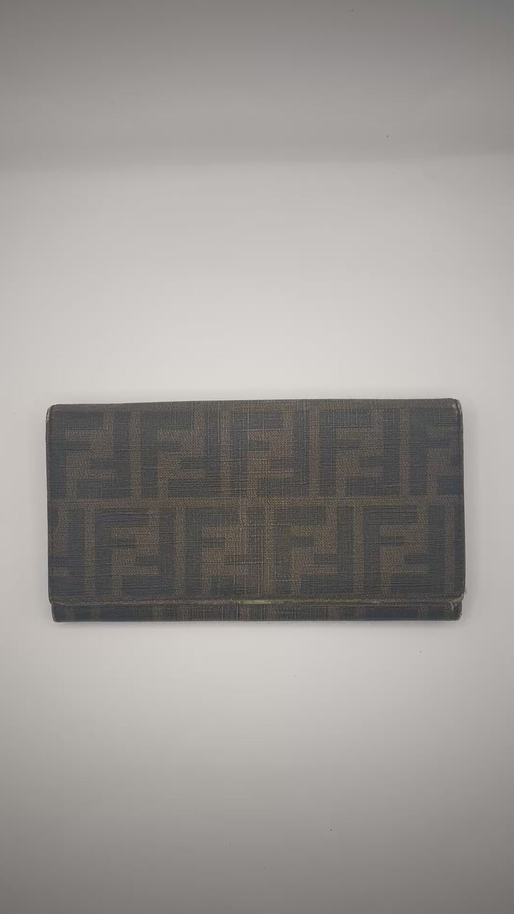 Fendi Zucca Monogram Wallet