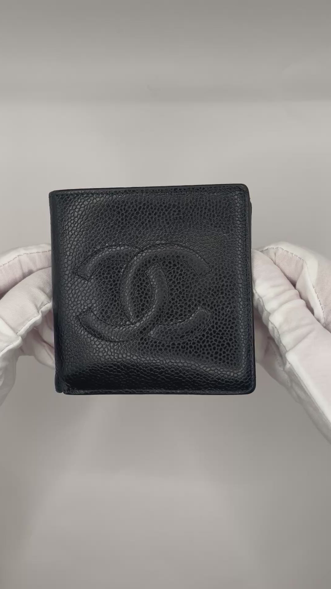 black mens chanel wallet