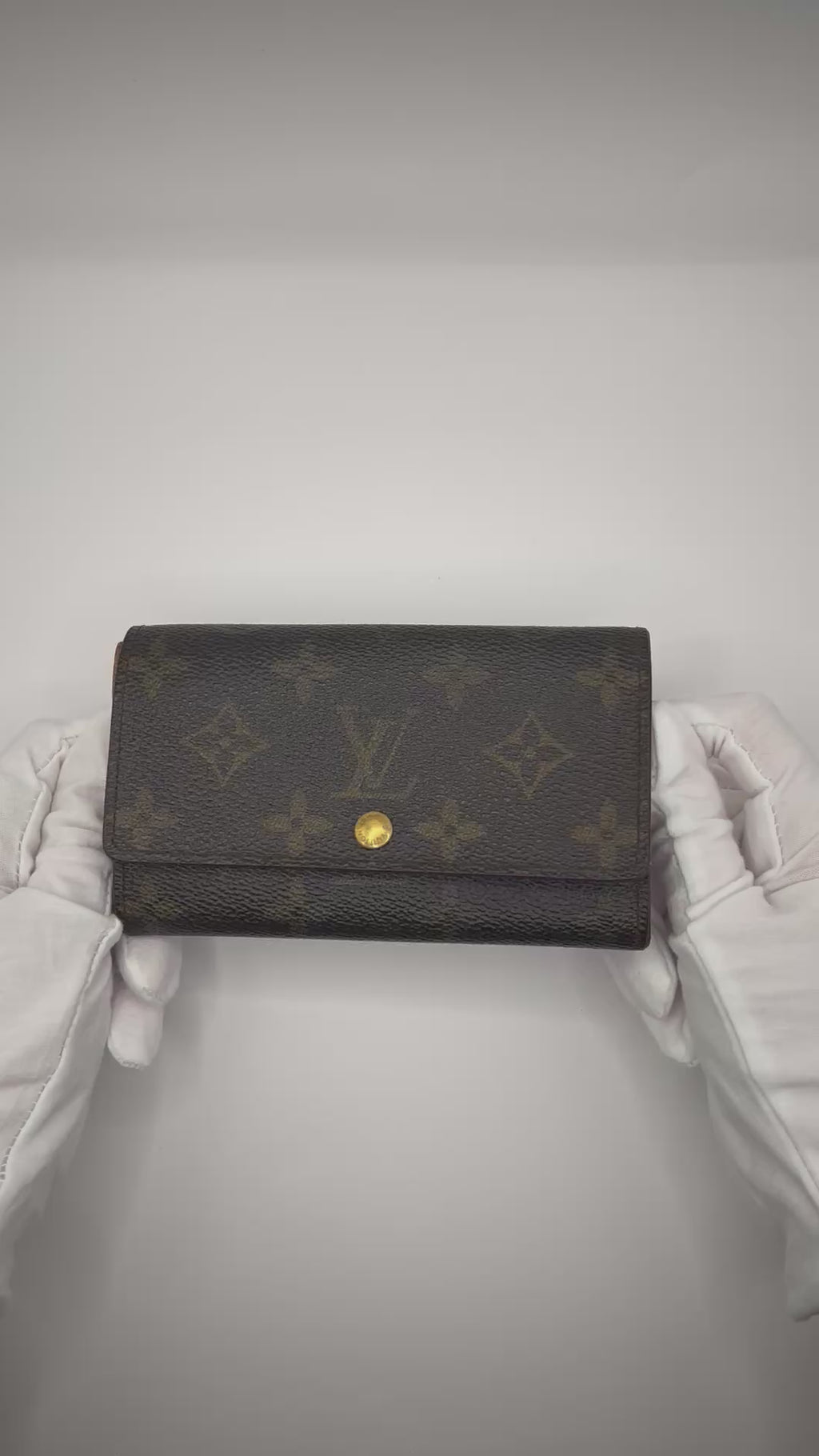 Louis Vuitton Monogram Porte-Monnaie Tresor Wallet